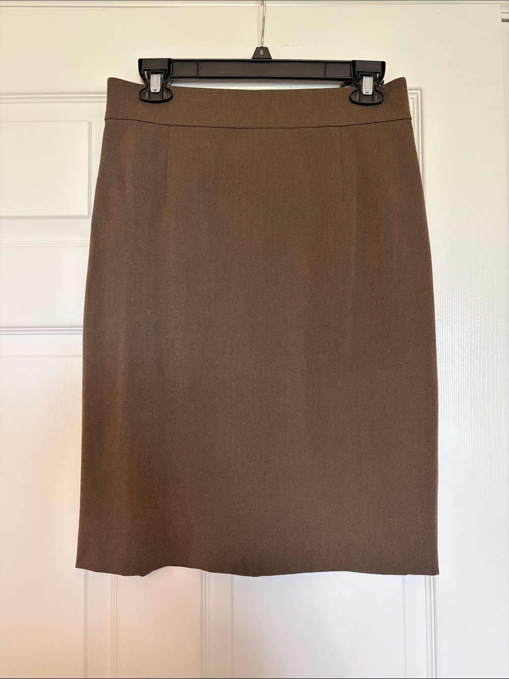 ANTONIO MELANI Brown Pencil Skirt